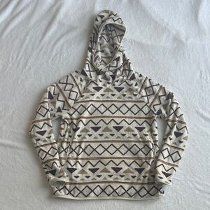 North Face fleece hoodie